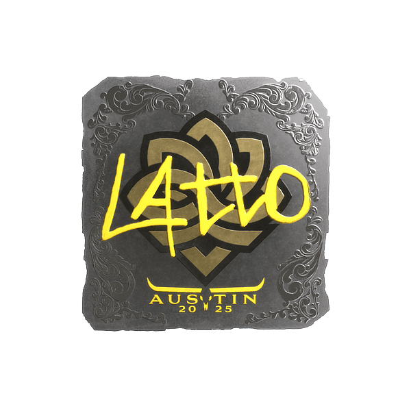 Sticker | latto (Foil) | Austin 2025 Counter-Strike 2 item