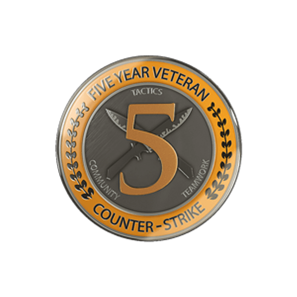 5 Year Veteran Coin Counter-Strike 2 item